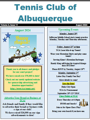 August 2024 Newsletter